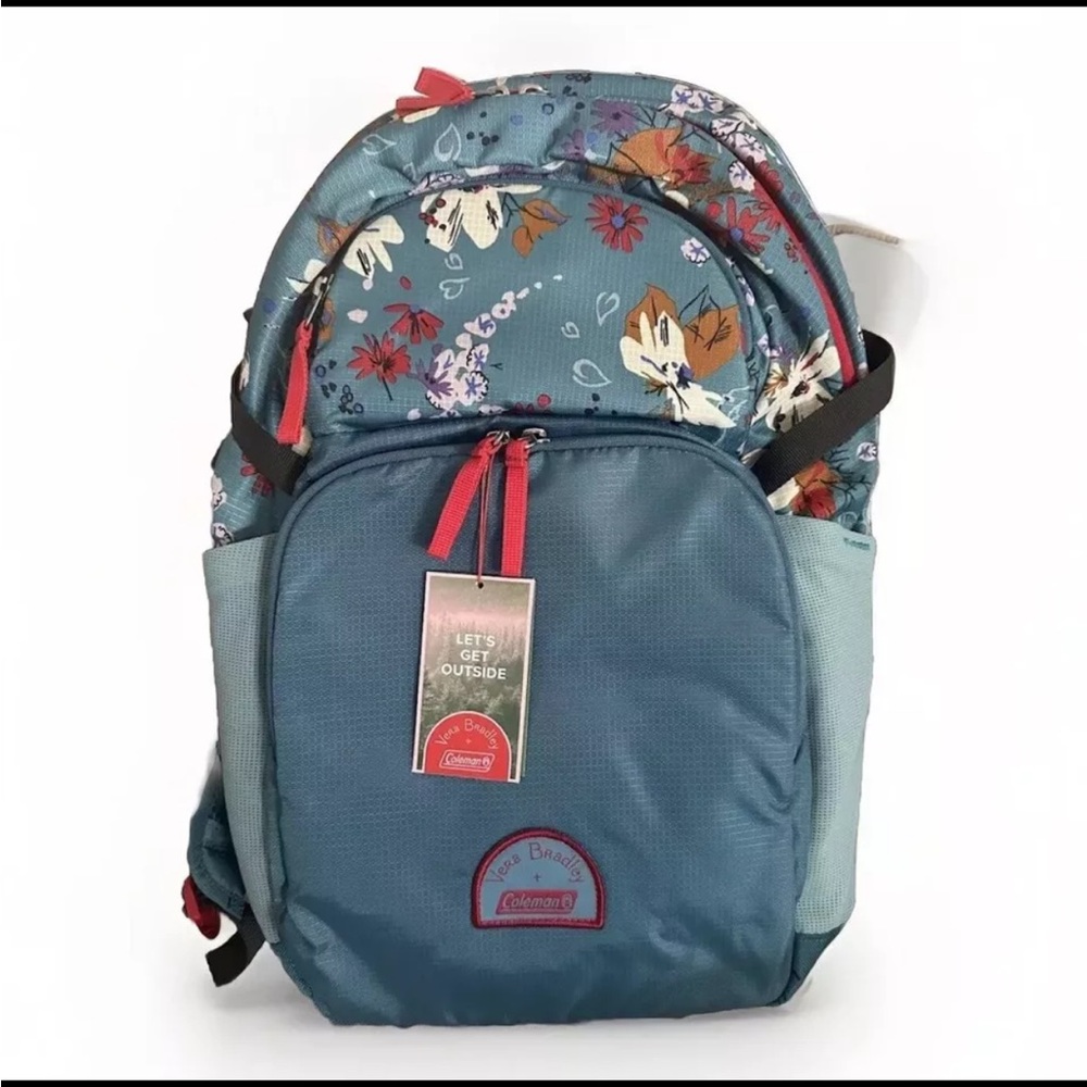 Vera Bradley + Coleman Wildflowers Blue 22L Large Daypack